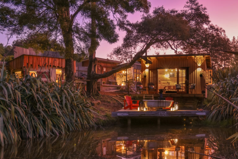 luxury glamping at Kissing gate accommodation